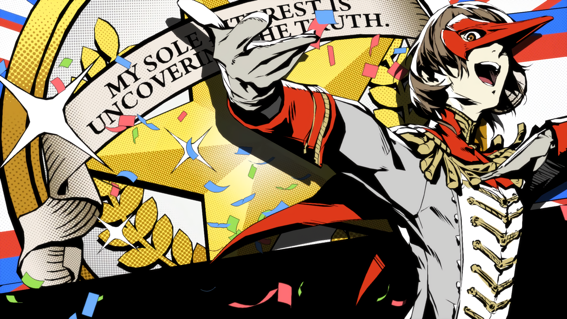 Wallpapers Id - - Persona 5 Akechi , HD Wallpaper & Backgrounds