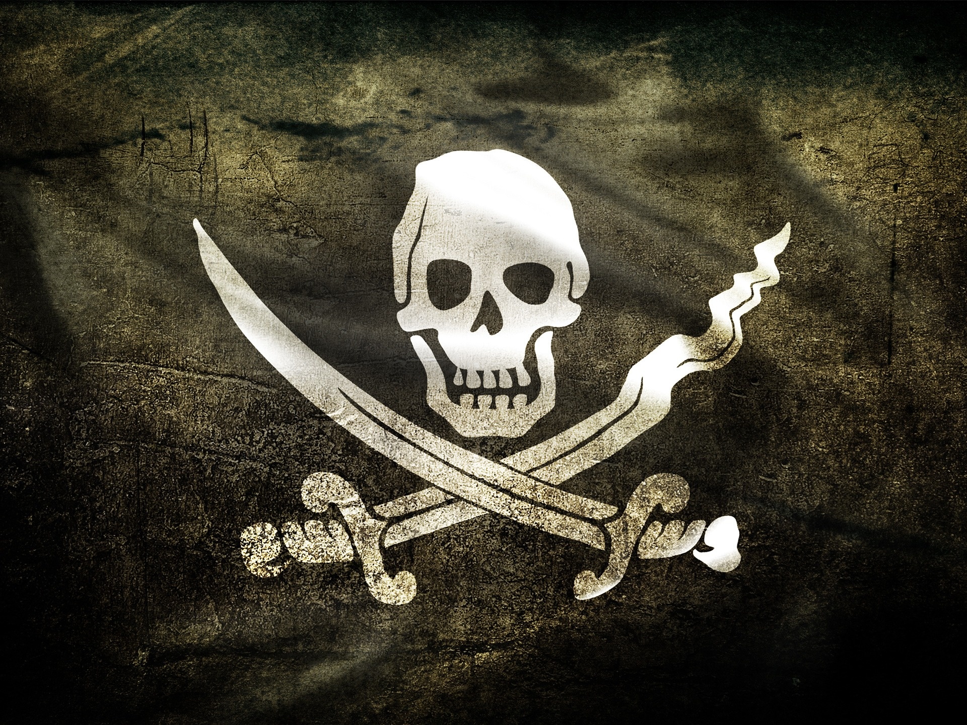 Pirate Flag Pirates Of The Caribbean , HD Wallpaper & Backgrounds