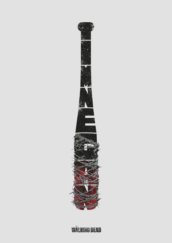 Negan's Lucille Wallpaper - Walking Dead , HD Wallpaper & Backgrounds