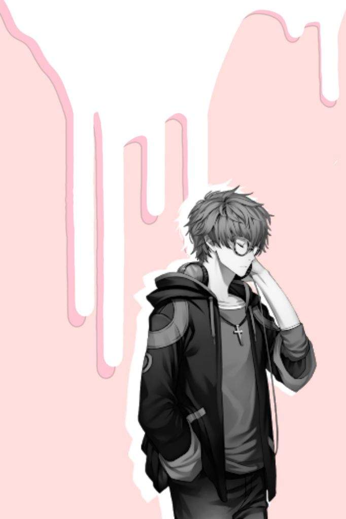 Yoosung & 707 Pastel Wallpaper Edits - 707 Mystic Messenger Phone , HD Wallpaper & Backgrounds