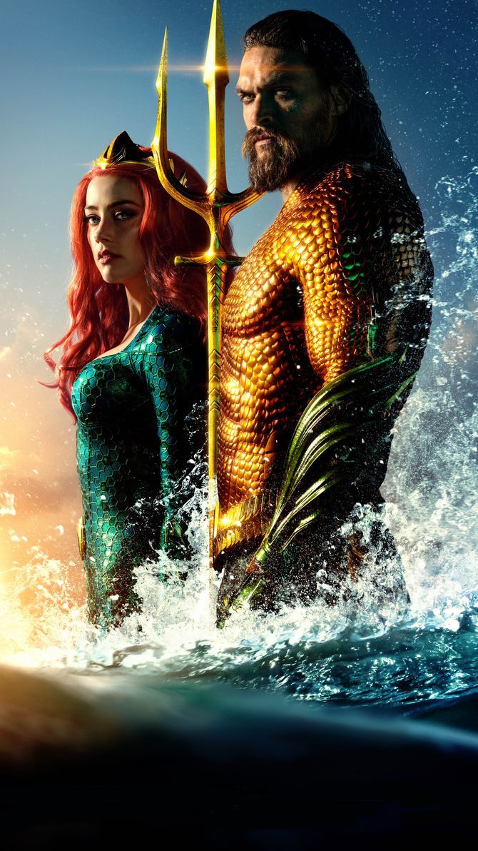 Aquaman Phone Wallpaper - Aquaman Mera Wallpaper Iphone , HD Wallpaper & Backgrounds