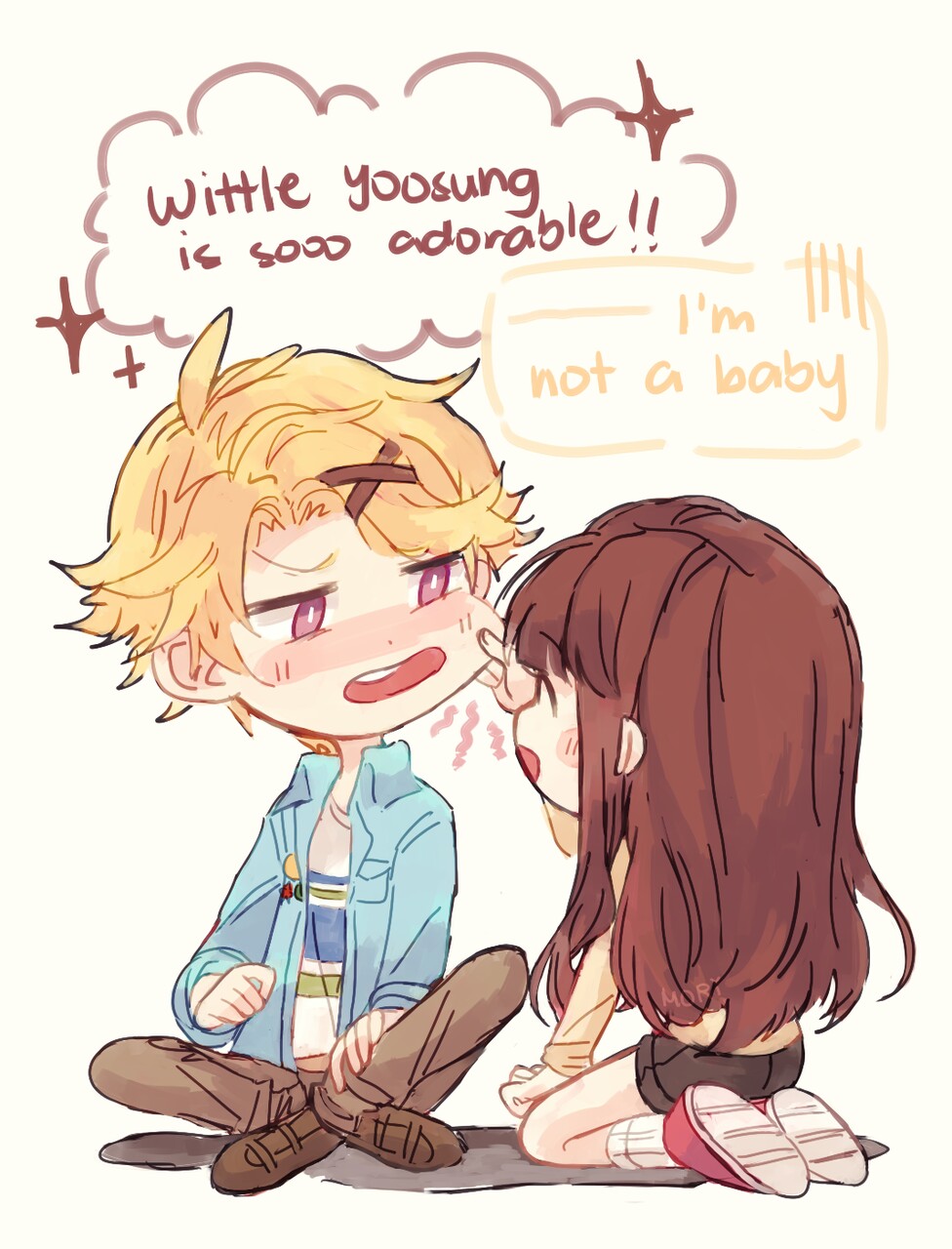 33 Images About Mystic Messenger On We Heart It - Mystic Messenger Fanart Yoosung , HD Wallpaper & Backgrounds
