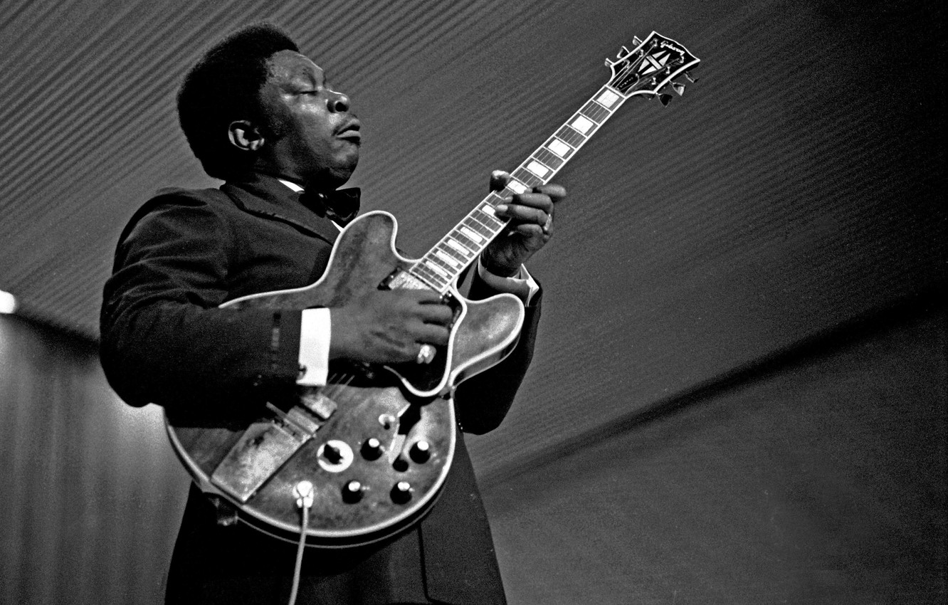 Photo Wallpaper The Game, Guitar, Blues, Lucille, B - Bb King Es 345 , HD Wallpaper & Backgrounds