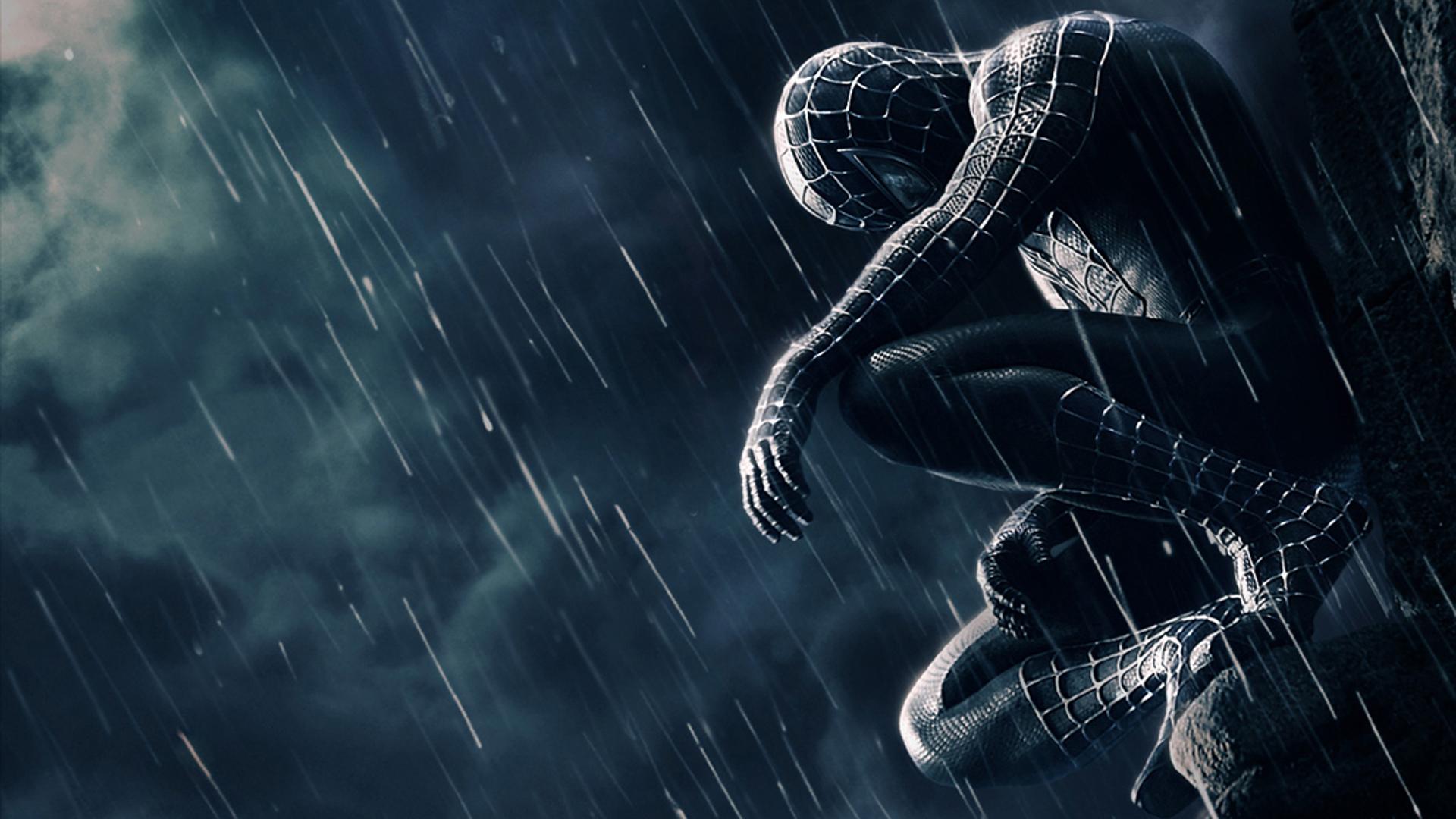 Terno Wallpaper - Spiderman Black Wallpaper Hd , HD Wallpaper & Backgrounds