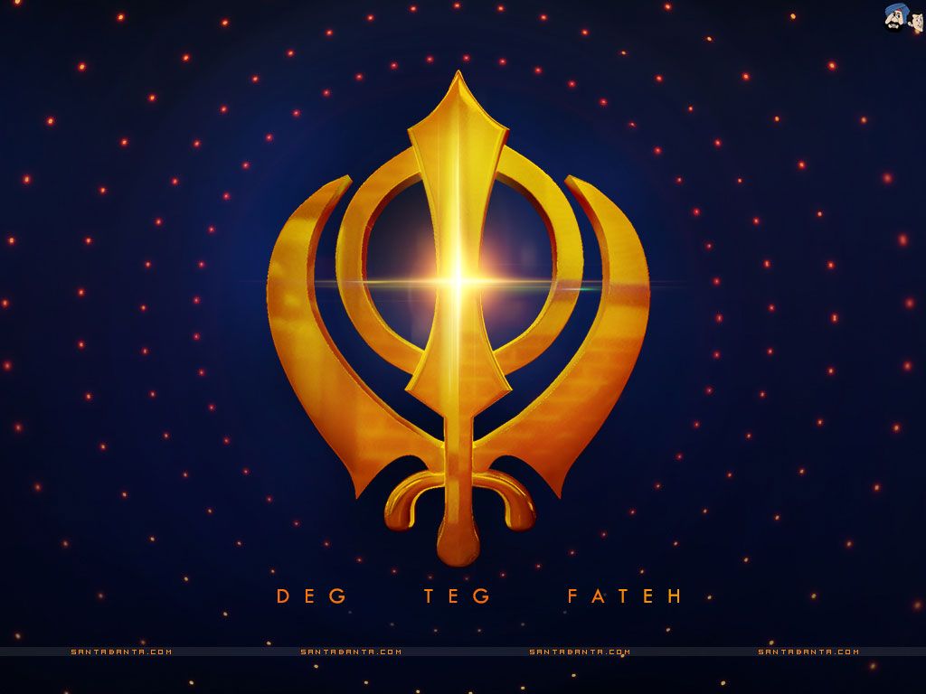 Sikh Symbols Free Download Wallpaper Pc Sikh Religion - Sikh Symbol , HD Wallpaper & Backgrounds