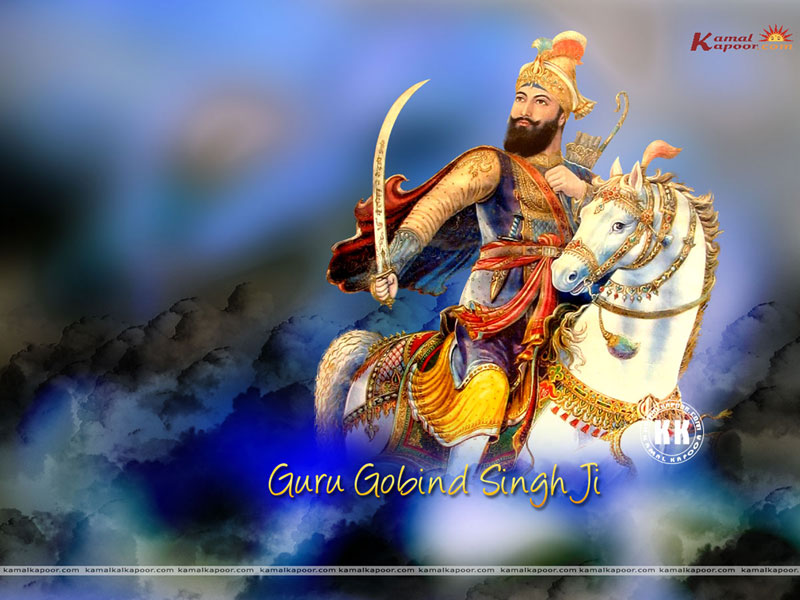 Sikh Wallpaper - Guru Gobind Singh Warrior , HD Wallpaper & Backgrounds