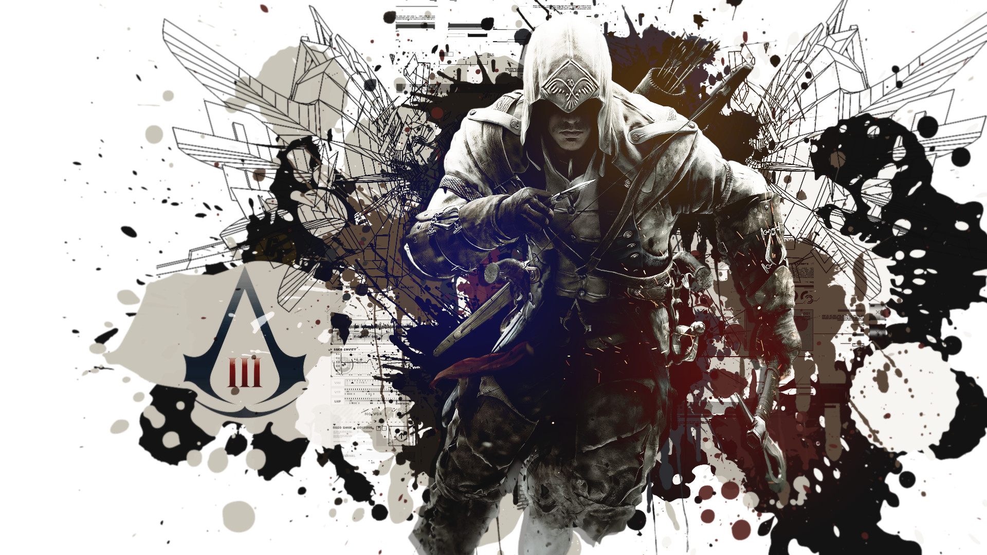 Assassin Creed 3 Wallpaper Connor - Hd Assassins Creed 3 , HD Wallpaper & Backgrounds