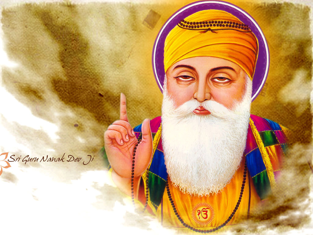 Sikh Guru Hd Wallpapers - Shri Guru Nanak Dev , HD Wallpaper & Backgrounds