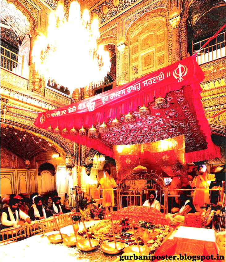 Shri Harmandir Sahib Wallpaper - Golden Temple Inside Amritsar , HD Wallpaper & Backgrounds