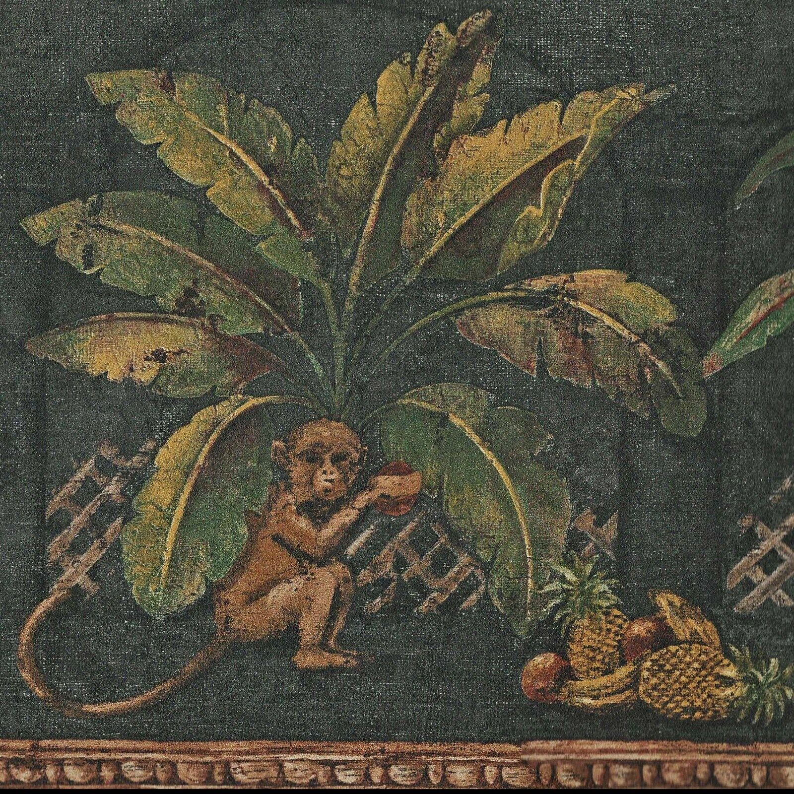 Palm Trees Tropical Leaf & Monkey - Attalea Speciosa , HD Wallpaper & Backgrounds