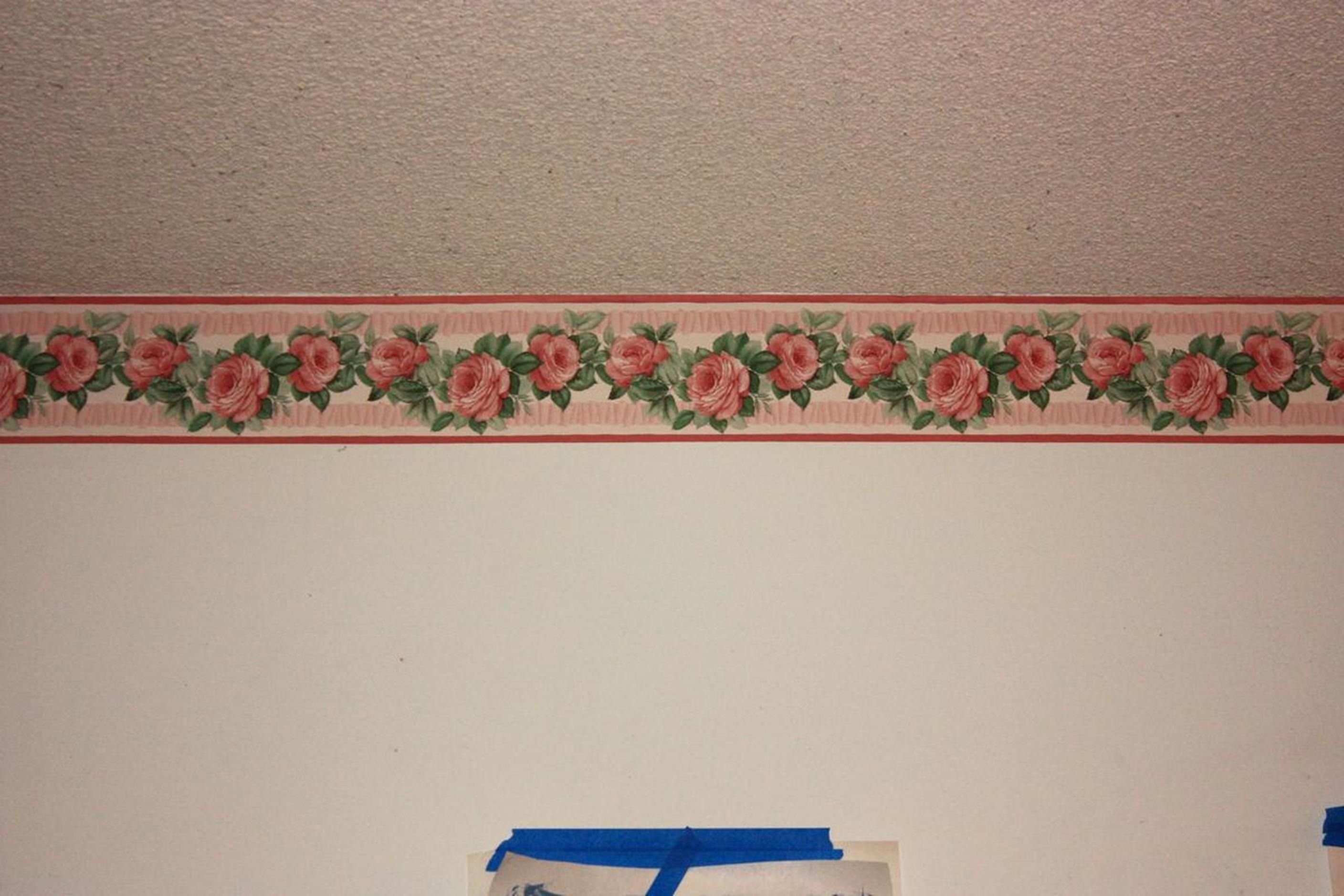 Modern Offwhites Ebay Kitchen Wallpaper Borders Kitchen - Wall Border Painting Design , HD Wallpaper & Backgrounds