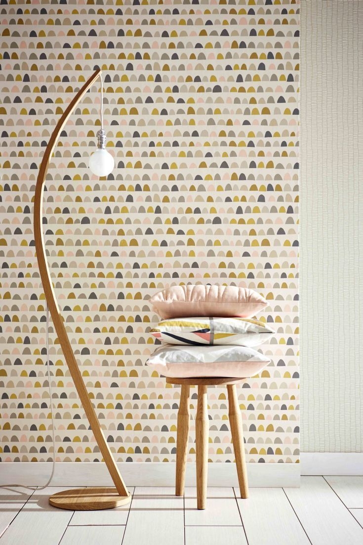 Bathroom Appealing Pattern Wallpaper Borders For Bathrooms - Scion Wallpaper Priya , HD Wallpaper & Backgrounds