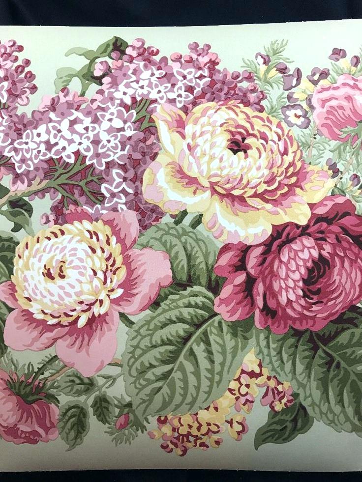 Wallpaper Border Floral Sealed Wide Rose Wide Wallpaper - Garden Roses , HD Wallpaper & Backgrounds