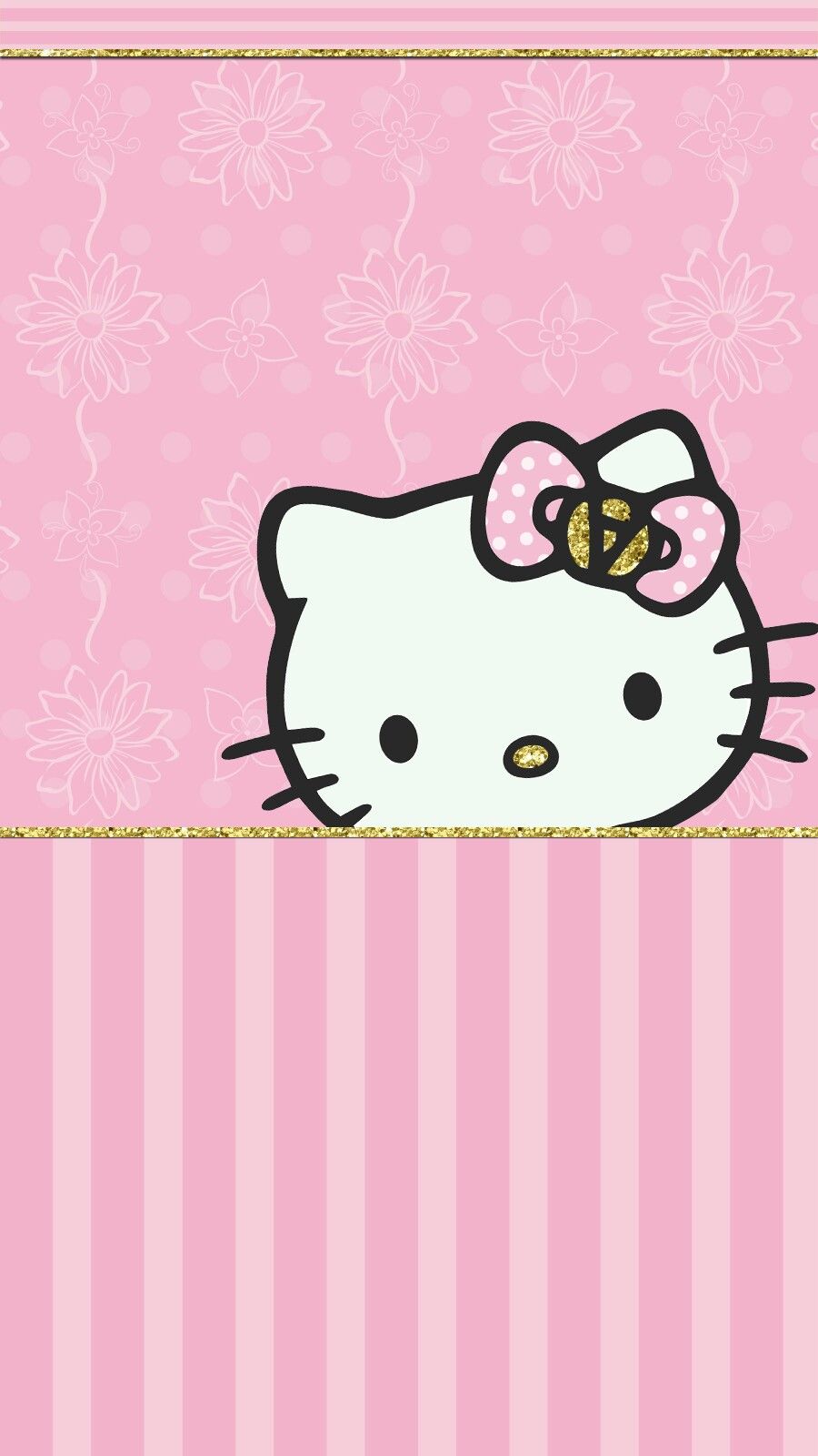 #hello Kitty #princess #pink #wallpaper #android #iphone - Android Hello Kitty Hd , HD Wallpaper & Backgrounds