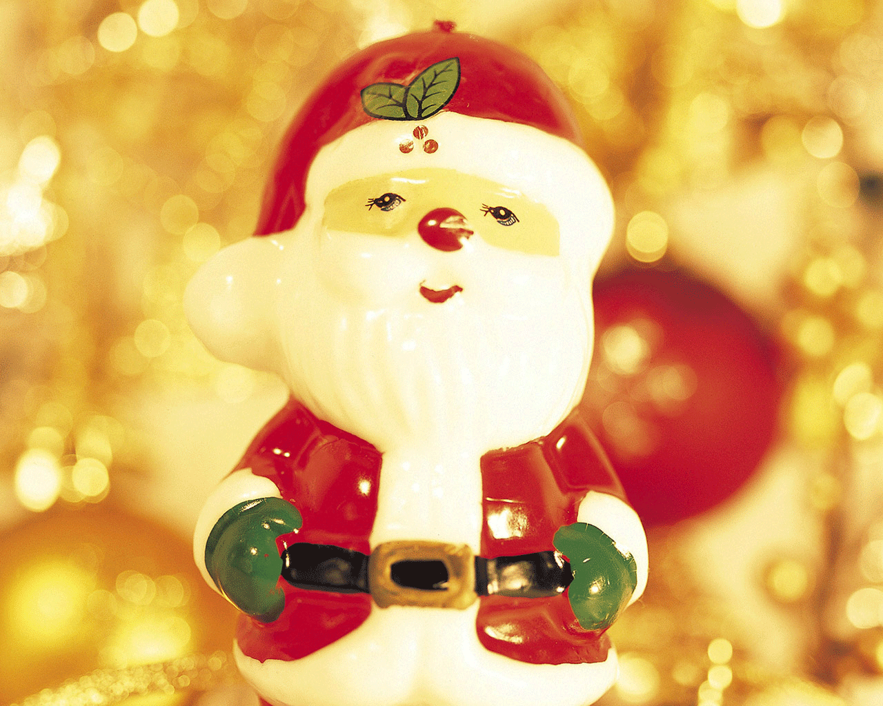Adorable Santa Wallpaper - Christmas Day , HD Wallpaper & Backgrounds