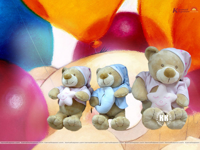 Teddy Bear Wallpaper - Desktop Background Teddy Bear , HD Wallpaper & Backgrounds