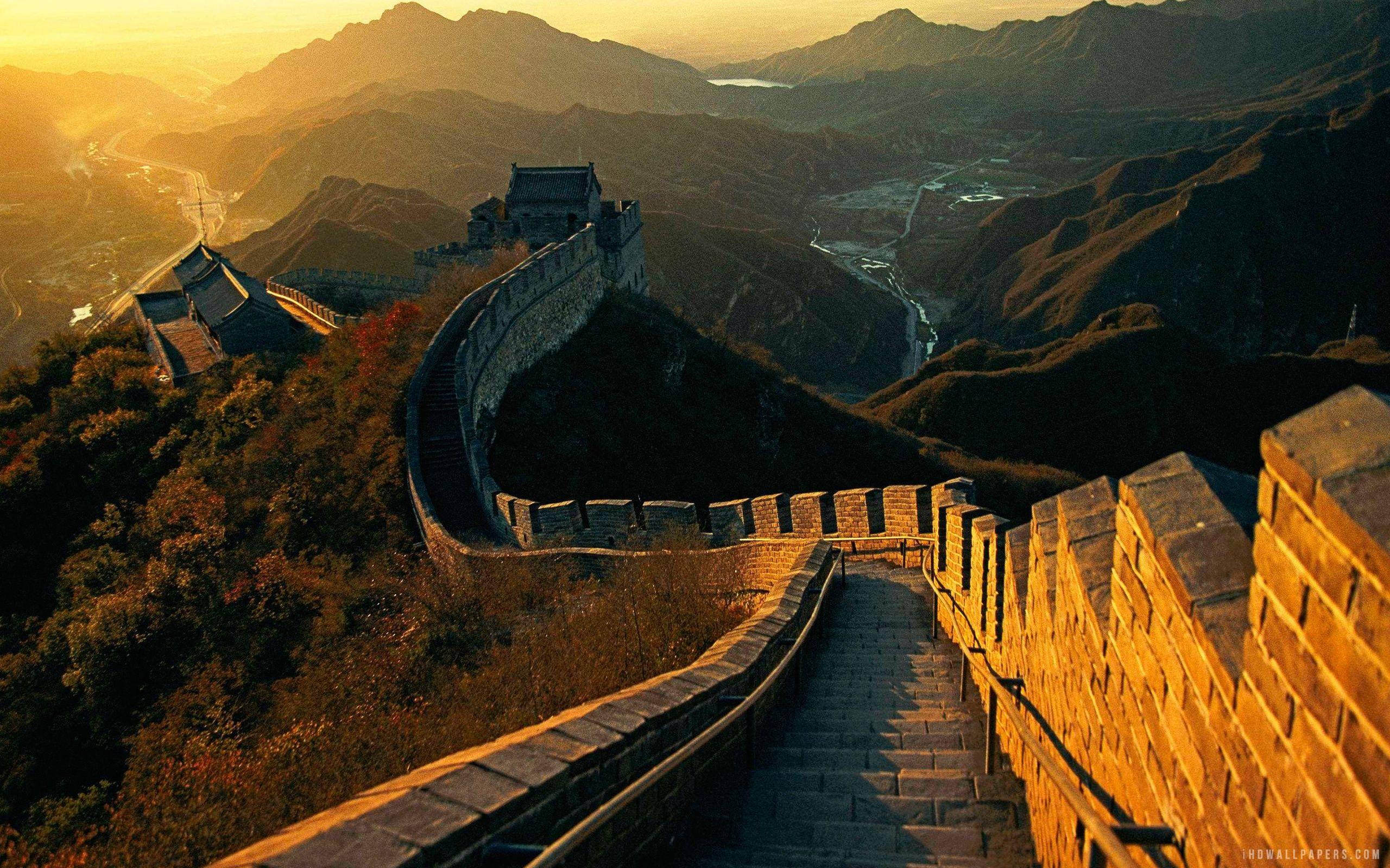 Download China Great Wall Wallpaper Gallery - Great Wall Of China Hd , HD Wallpaper & Backgrounds
