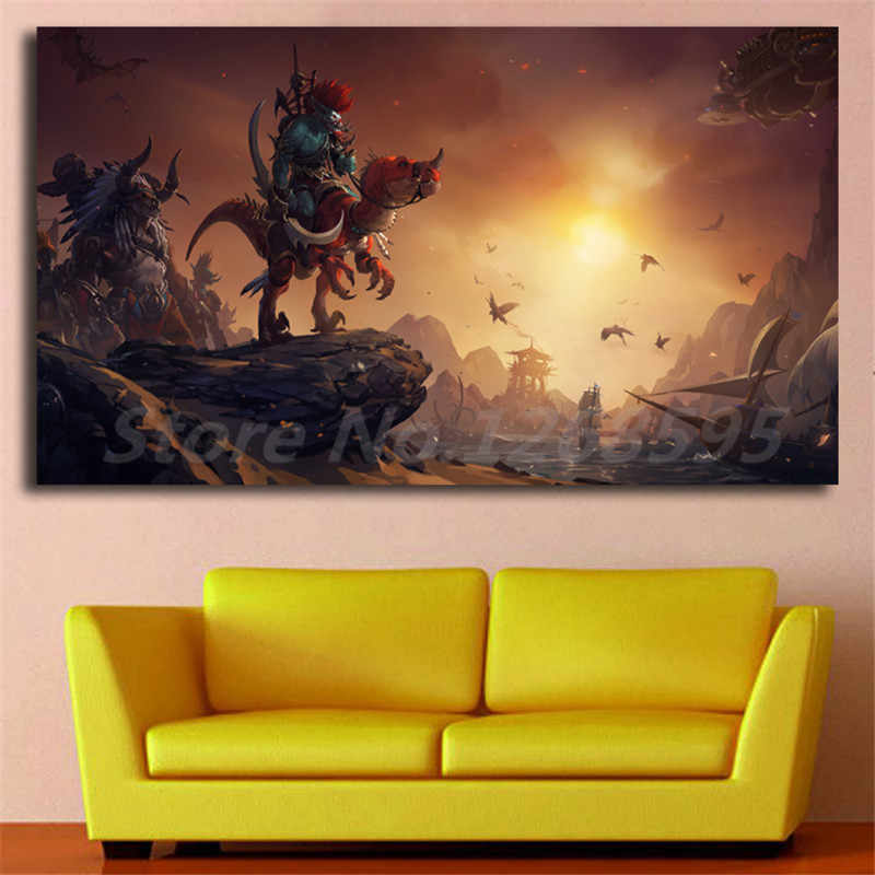 Troll Race World Of Warcrafts Hunter Hd Wallpaper Canvas - World Of Warcraft Wallpaper Vol Jin , HD Wallpaper & Backgrounds