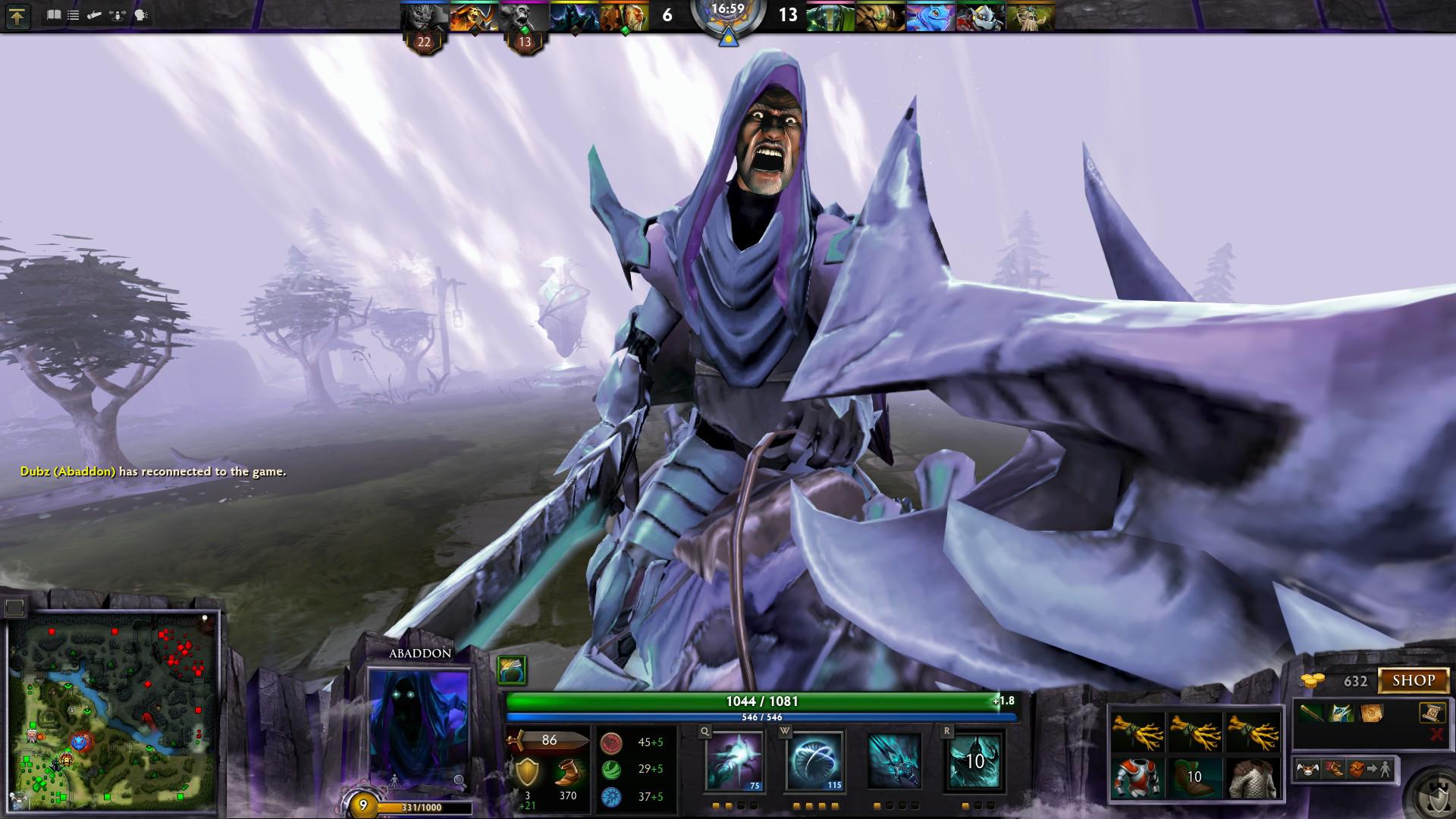 Abaddon Troll Face - Dota 2 Abaddon Face , HD Wallpaper & Backgrounds