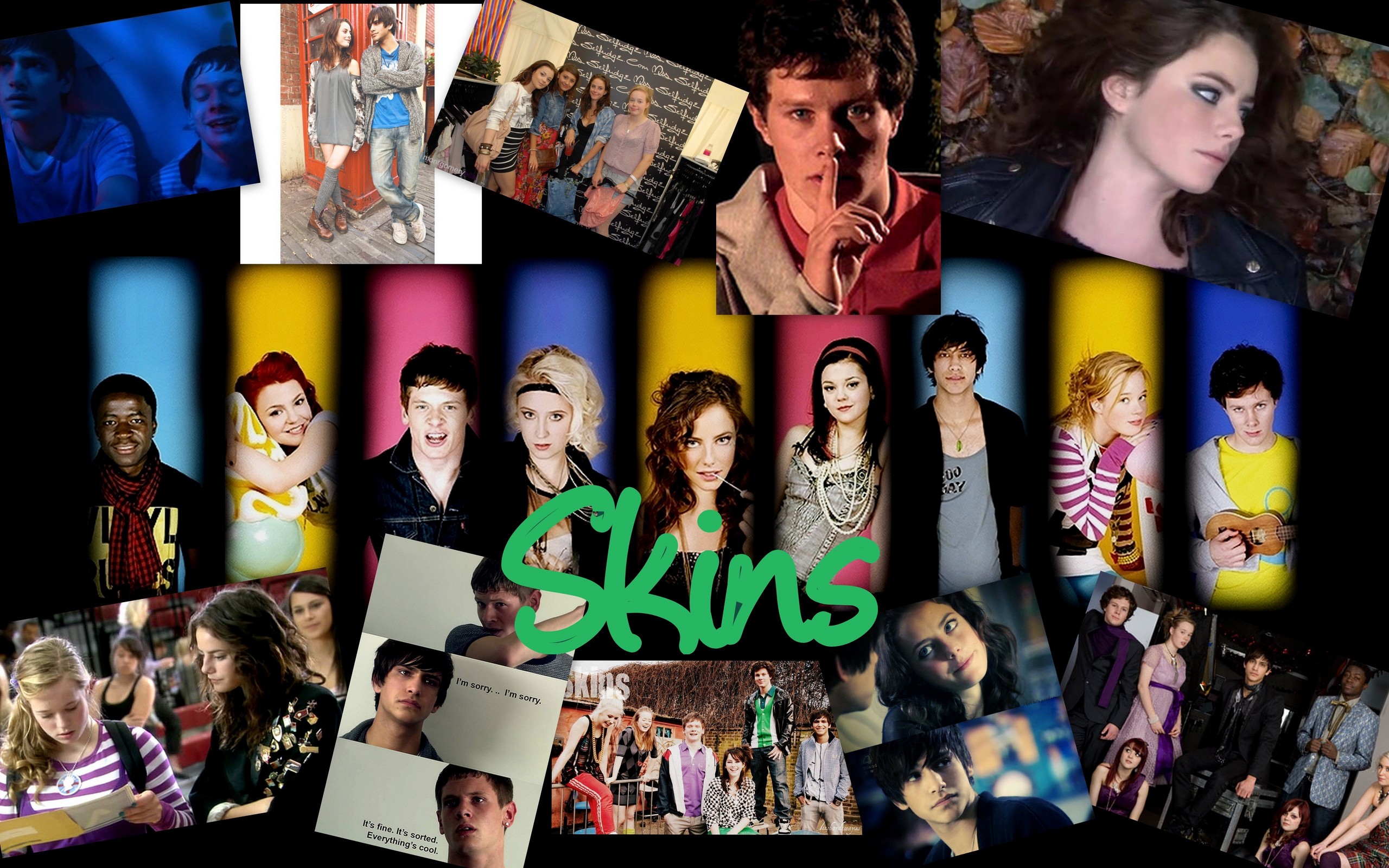 Skins - Skins Uk , HD Wallpaper & Backgrounds