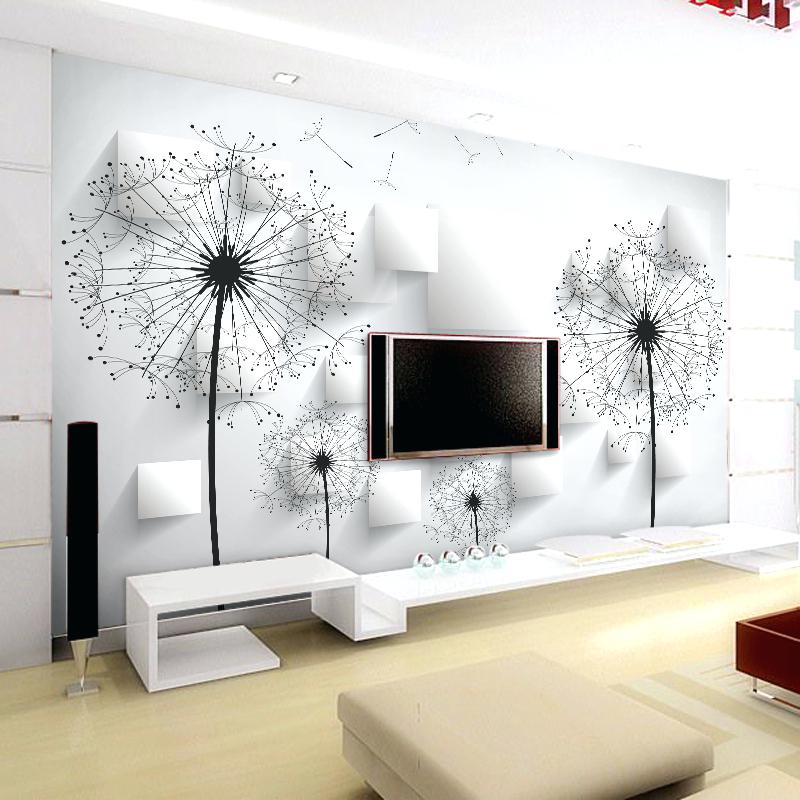 Wallpaper For Bedroom Wall India - 3d Wallpaper Living Room , HD Wallpaper & Backgrounds
