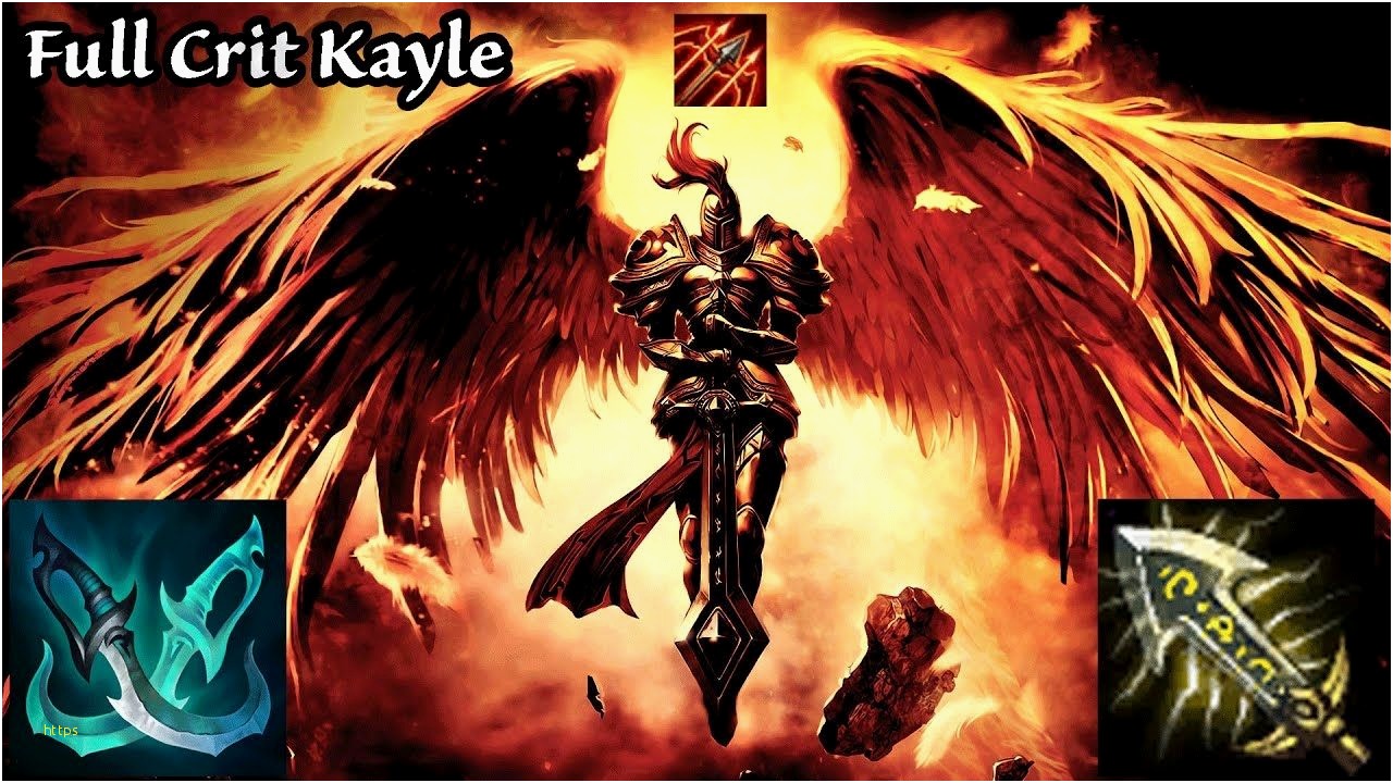 Troll Wallpaper Awesome Full Crit Kayle Games - Kayle League Of Legends Fan Art , HD Wallpaper & Backgrounds