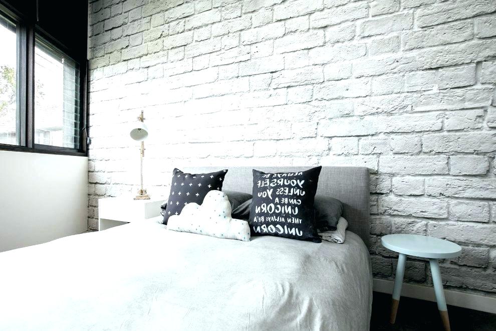 Wallpaper For Bedroom Walls Brick Wall Bedroom Brick - White Brick Bedroom Wall , HD Wallpaper & Backgrounds