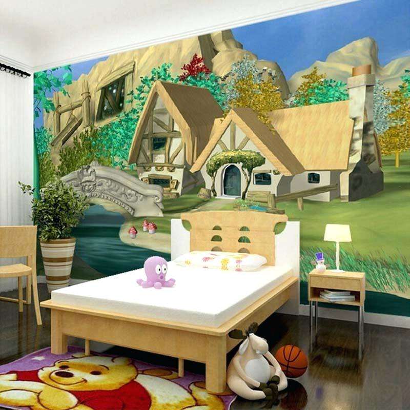 Childrens Wall Murals Wallpaper Wholesale Custom Mural - Boys Bedroom Ideas Mickey Mouse , HD Wallpaper & Backgrounds