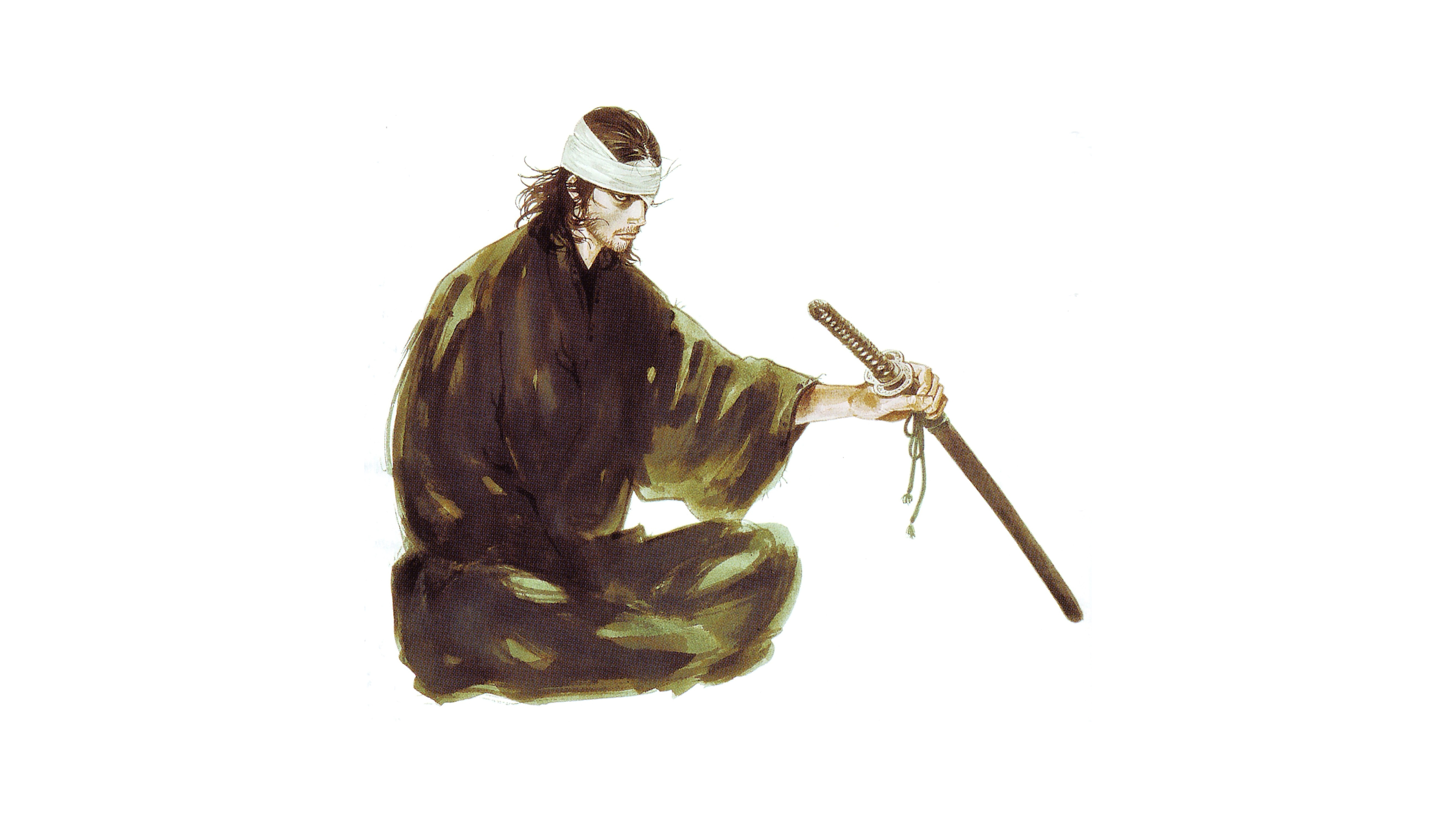 Vagabond 5k Retina Ultra Hd Wallpaper - Miyamoto Musashi , HD Wallpaper & Backgrounds