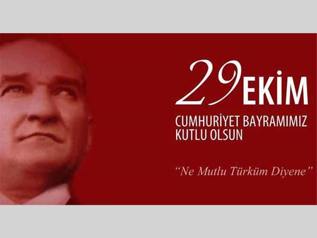 29 Eki̇m Cumhuri̇yet Bayraminiz Kutlu Olsun - Mustafa Kemal Atatürk , HD Wallpaper & Backgrounds