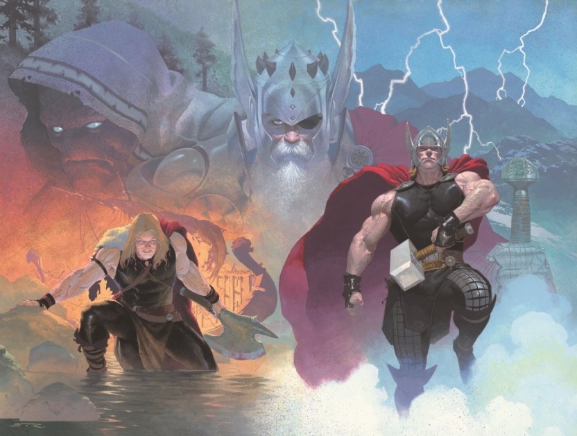 God Of Thunder Thor Hd Wallpaper Background Photographic - Thor God Of Thunder Comic , HD Wallpaper & Backgrounds