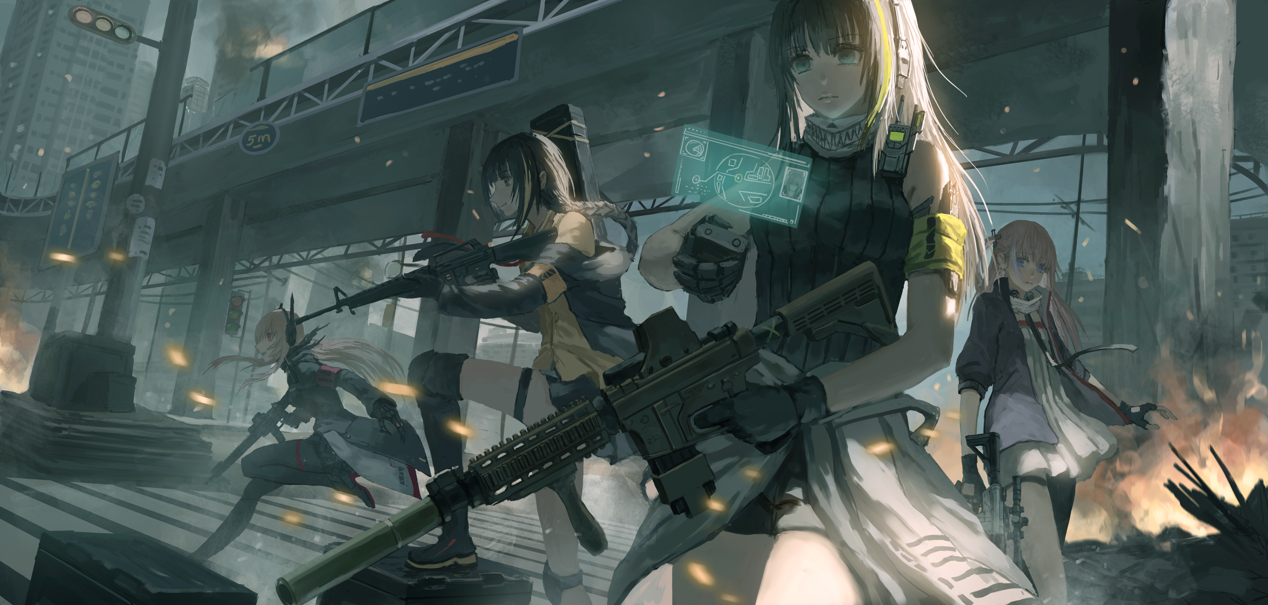 Girls Frontline Girls Frontline Gun Girls With Anime Girl