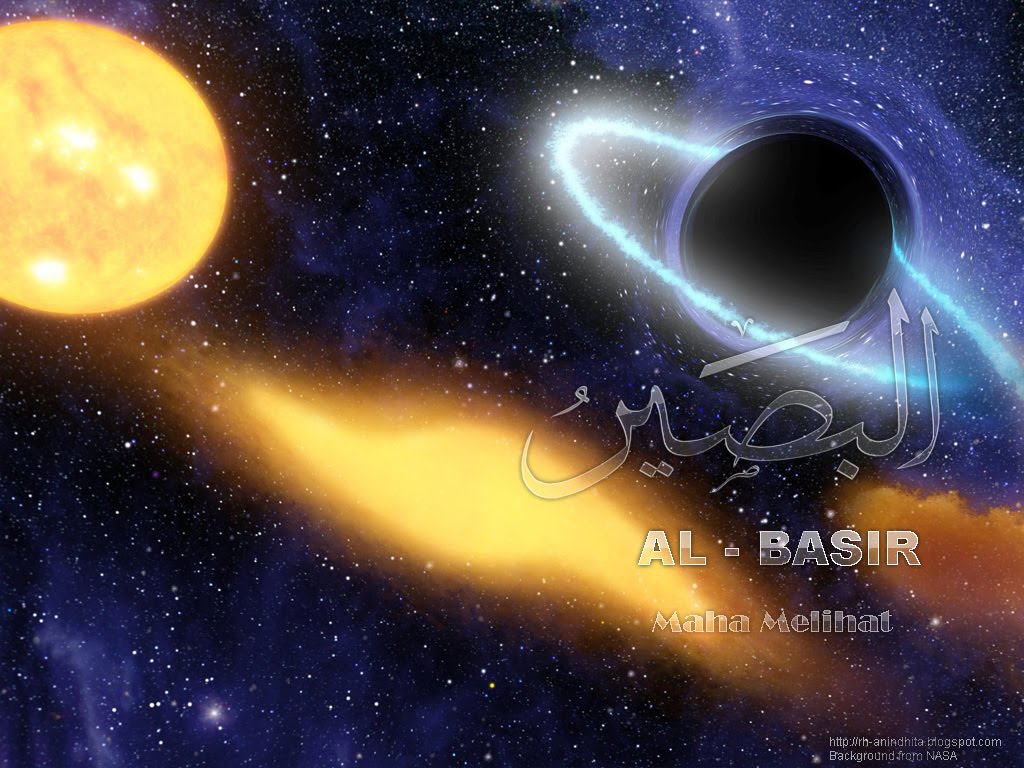 Asma Ul Husna Wallpaper - Supermassive Black Hole , HD Wallpaper & Backgrounds