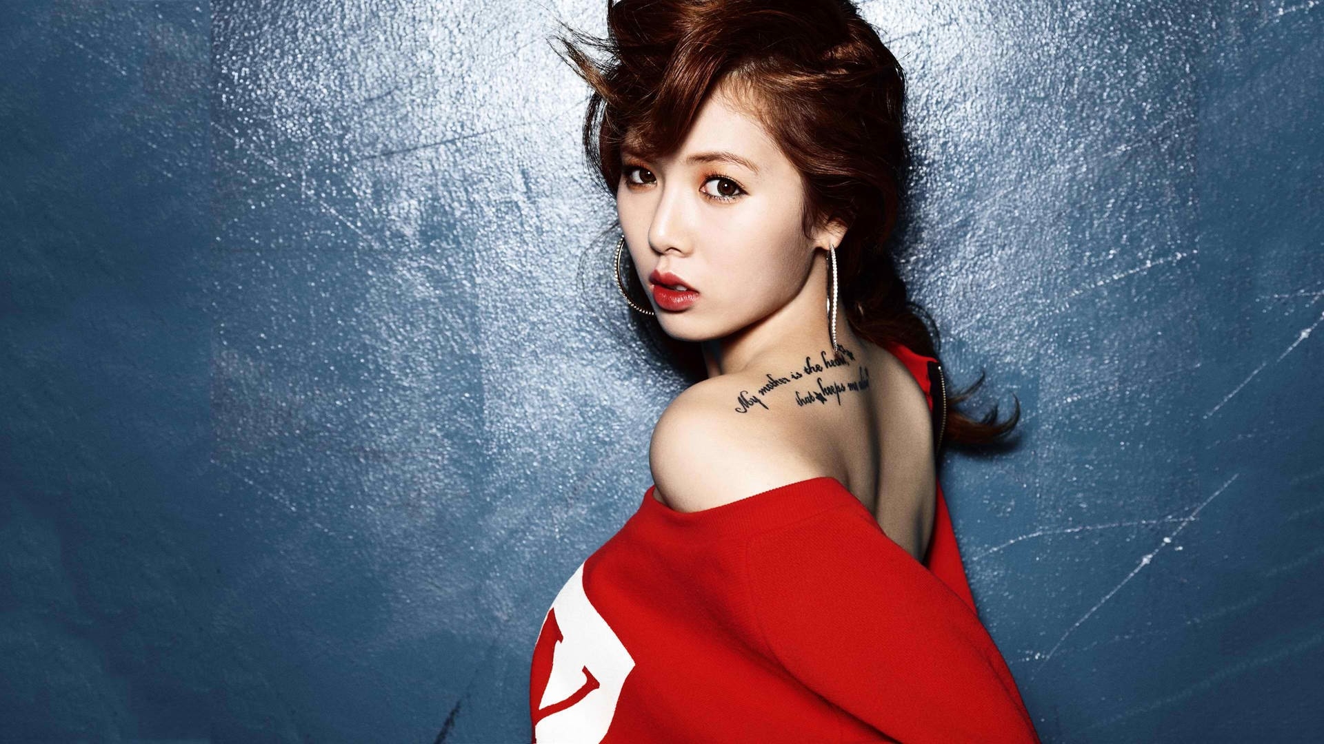 Download - Ji Yeon T Ara Tattoo , HD Wallpaper & Backgrounds