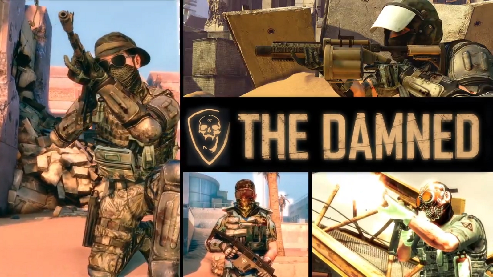 Spec Ops Launches Site And Multiplayer Trailer - Spec Ops The Line The Damned , HD Wallpaper & Backgrounds