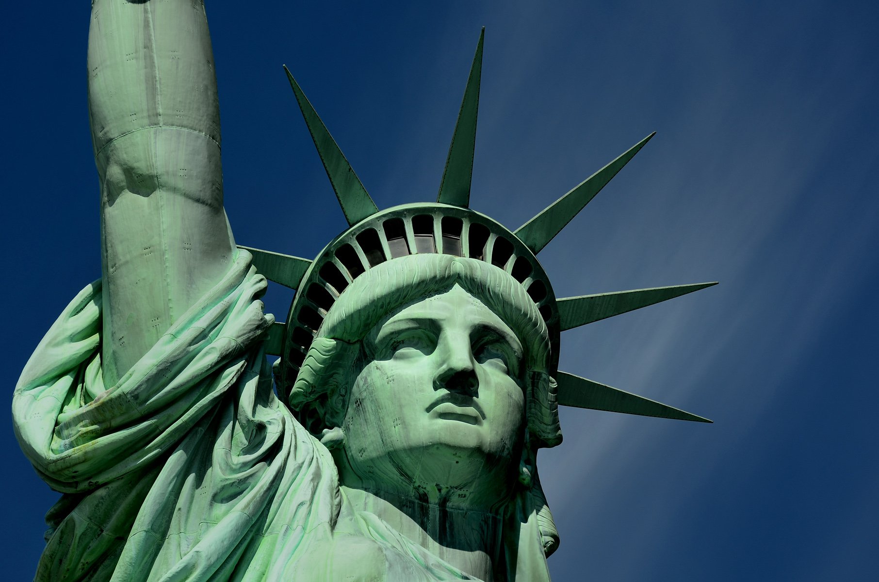 Hd Wallpaper - Statue Of Liberty , HD Wallpaper & Backgrounds