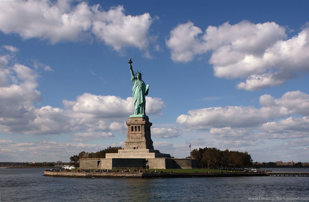 Statue Of Liberty New York Usa , HD Wallpaper & Backgrounds