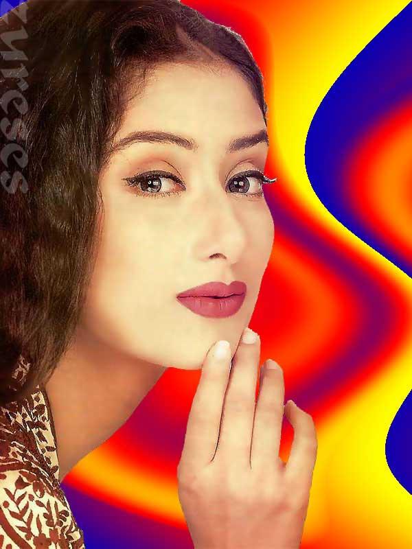 Manisha Koirala Red Lips Hot Still - Girl , HD Wallpaper & Backgrounds