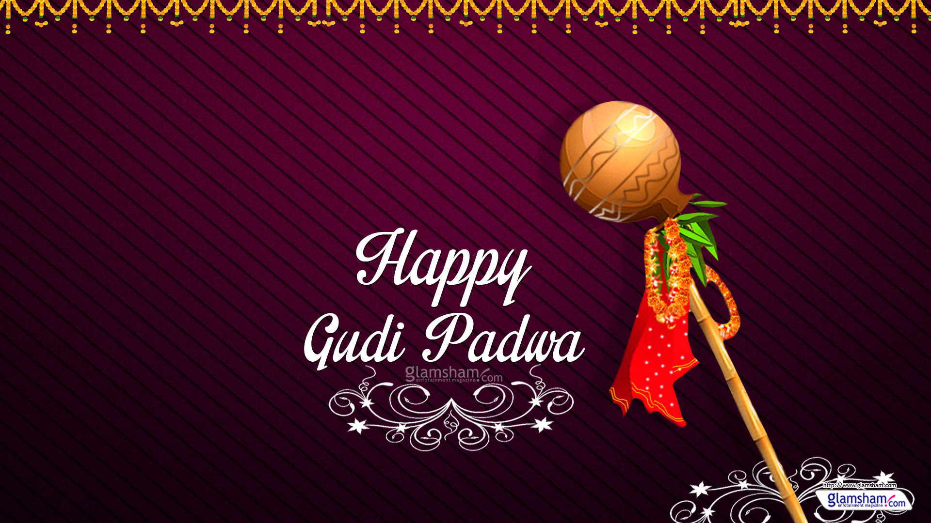 Gudi Padwa Wallpaper - Gudi Padwa , HD Wallpaper & Backgrounds