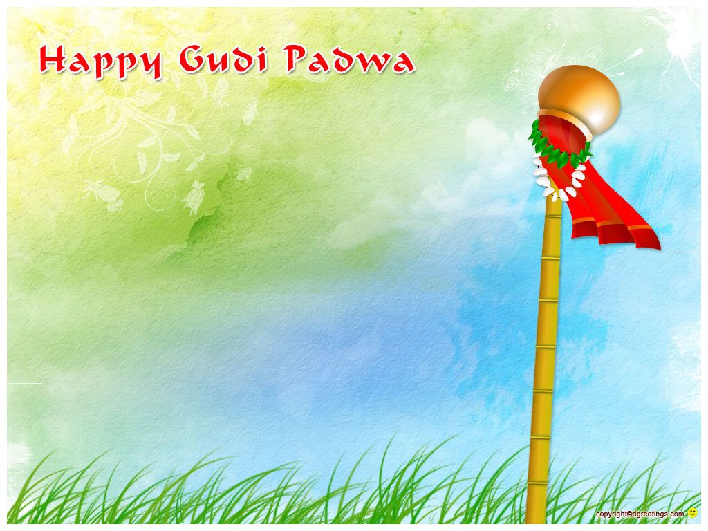 Happy Gudi Padwa Hd Photos & Pics - Full Hd Gudi Padwa , HD Wallpaper & Backgrounds