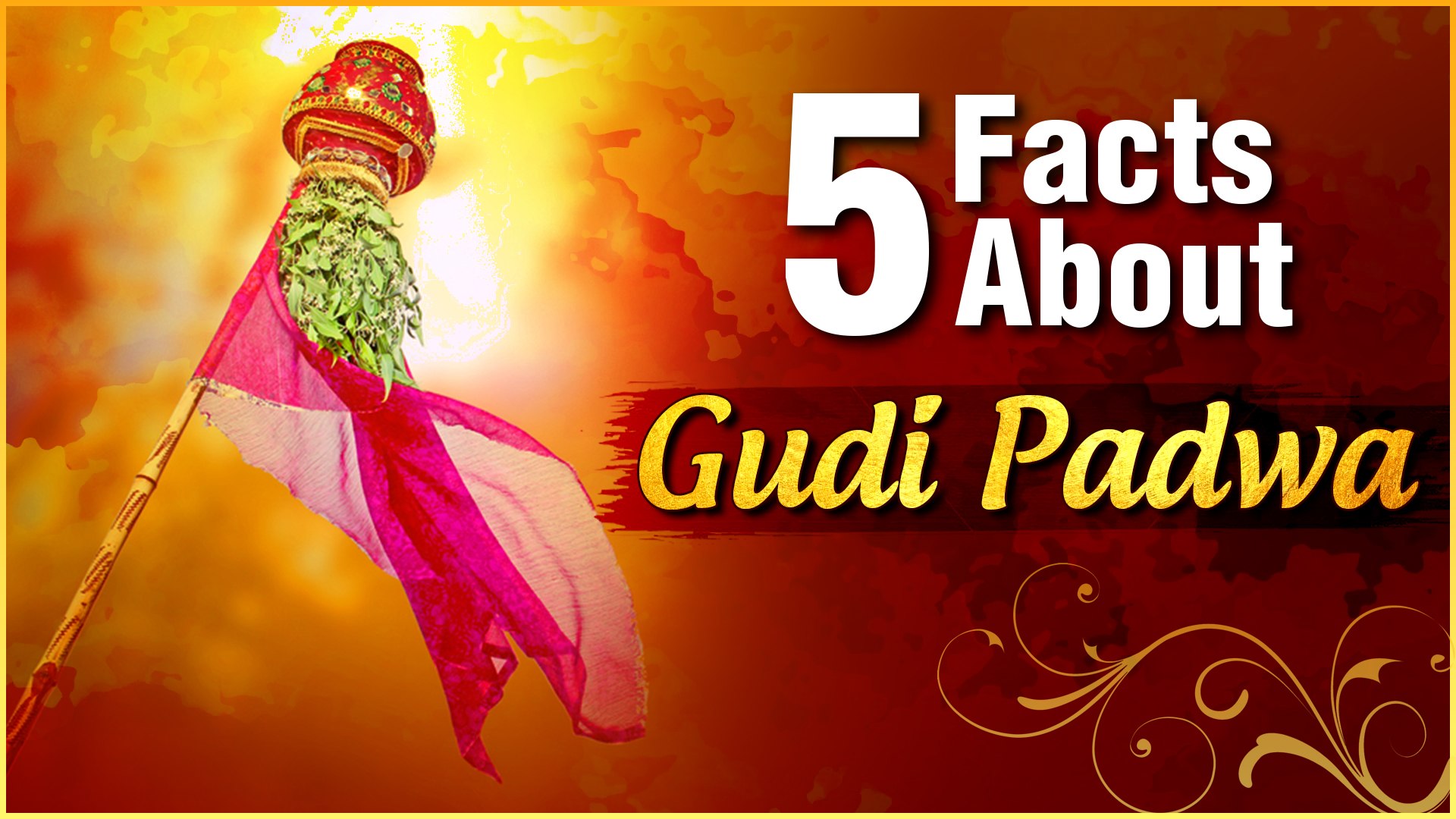 Gudi Padwa 2019 - Graphic Design , HD Wallpaper & Backgrounds