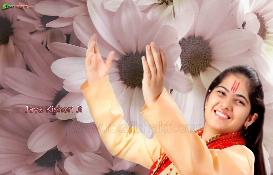 Jaya Kishori Ji Hd , HD Wallpaper & Backgrounds