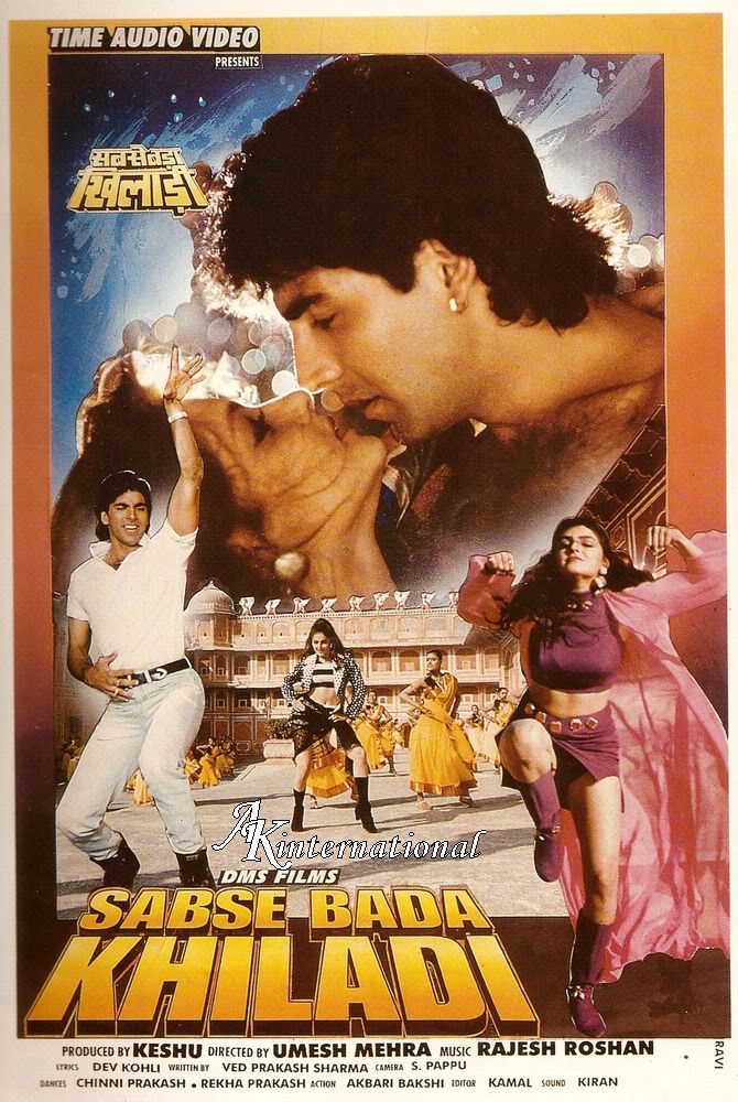 Sabse Bada Khiladi 1995 Movie Poster , HD Wallpaper & Backgrounds