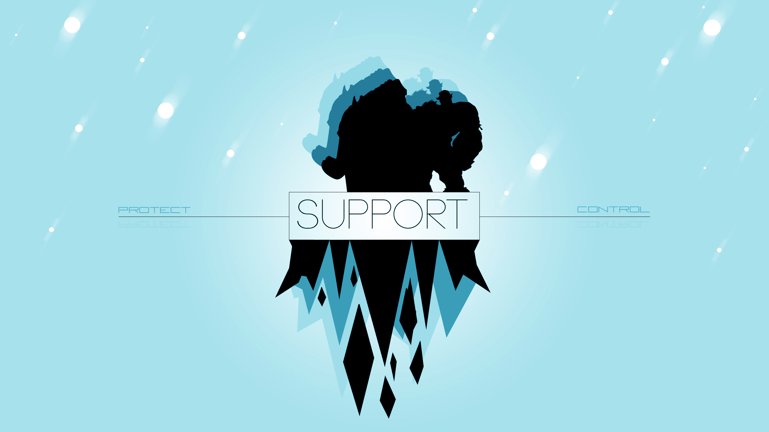 Support By Aynoe Hd Wallpaper Fan Art Artwork League - Support Phone Wallpaper League Of Legends , HD Wallpaper & Backgrounds