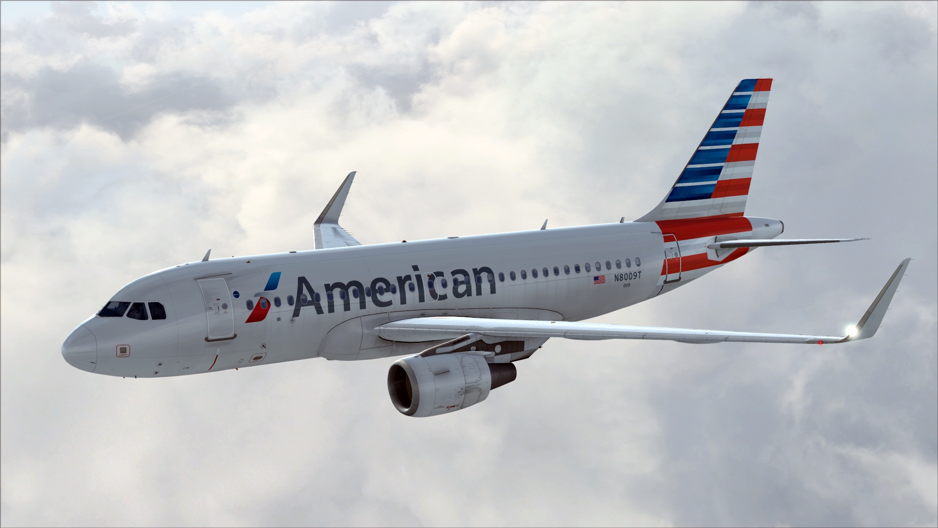 Airbus A319 Wallpapers Hd - American Airlines High Resolution , HD Wallpaper & Backgrounds