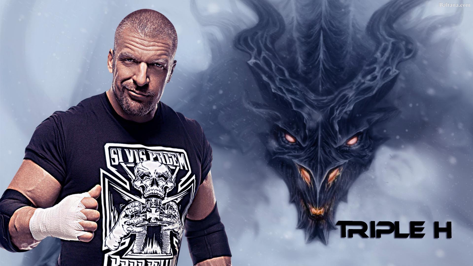 Home » Triple H Wallpapers Hd Backgrounds, Images, - Triple H Logo , HD Wallpaper & Backgrounds