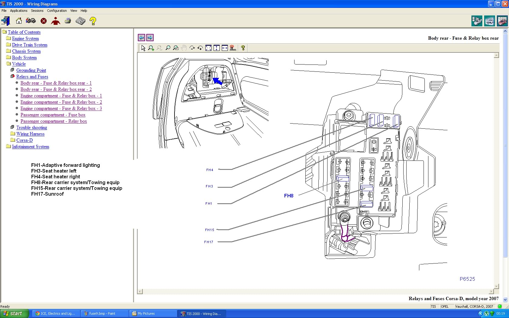 Astra Rear Fuse Box Wiring Diagram A6opel Astra H Fuse - Corsa D Fuse Box Diagram , HD Wallpaper & Backgrounds