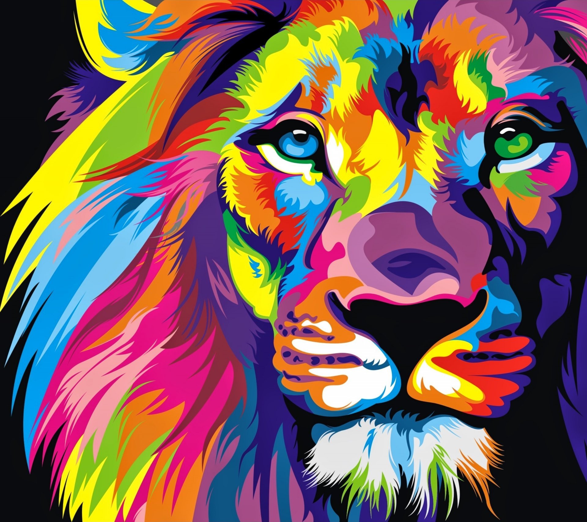 Animated Lion Wallpaper Hd , HD Wallpaper & Backgrounds