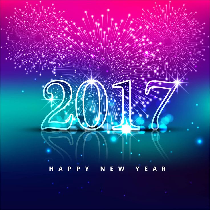Blingee Wallpaper - 2017 Happy New Year , HD Wallpaper & Backgrounds
