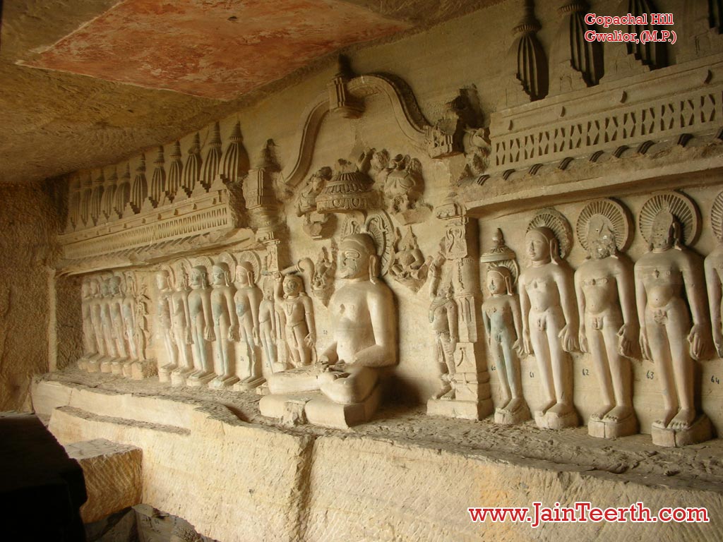 Shri Digamber Jain Atishaya Kshetra, Gopachal Hill, - Stone Carving , HD Wallpaper & Backgrounds